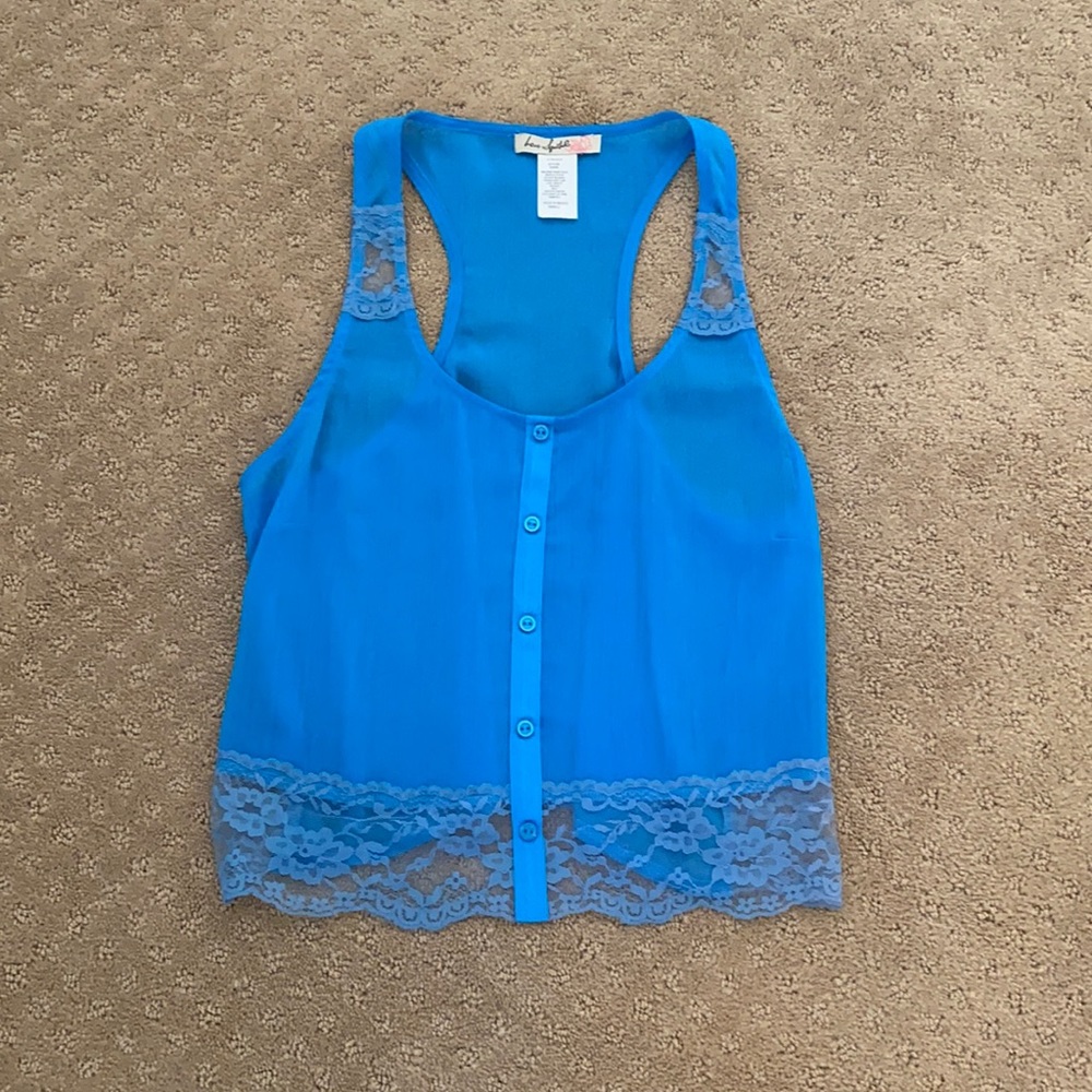 Blue Sheer Tank